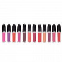 Блеск для губ Retro Matte Liquid Lipcolour 12 штук